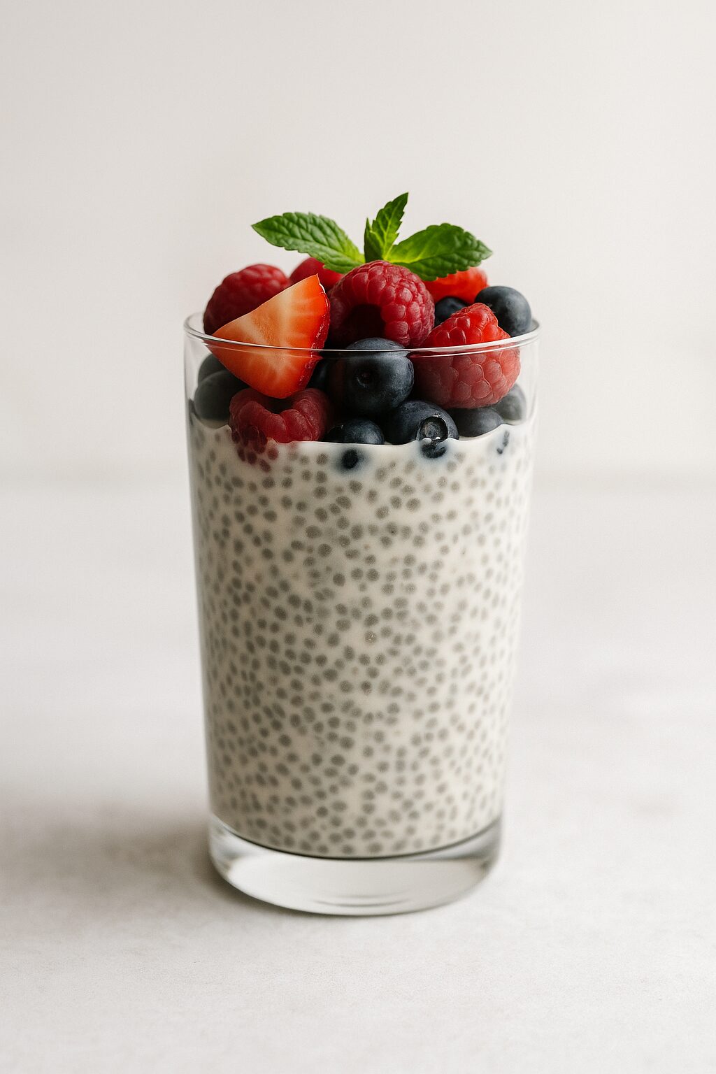 Chia Pudding with Berries